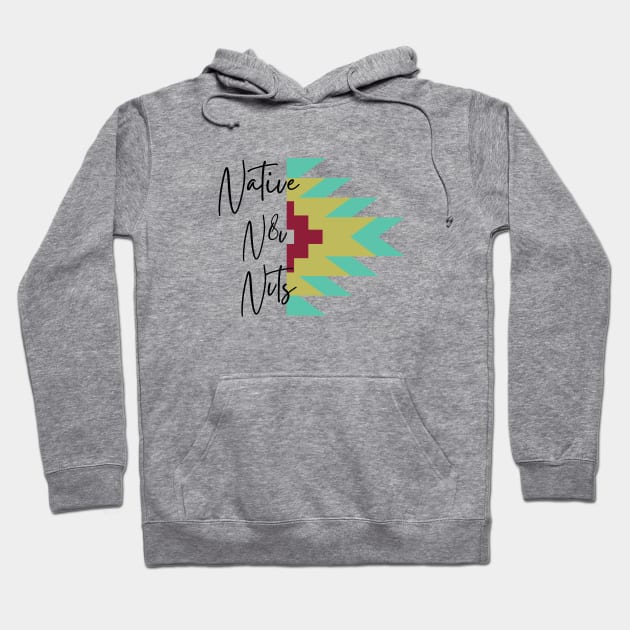 Native American Pattern Hoodie by Eyanosa